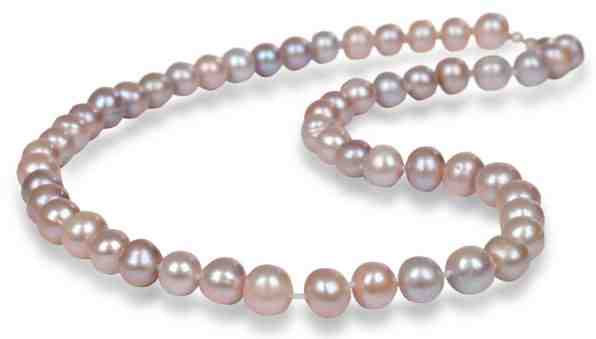 JwL Luxury Pearls Náhrdelník s pravými růžovými perlami JL0266 + 2 měsíce na vrácení zboží