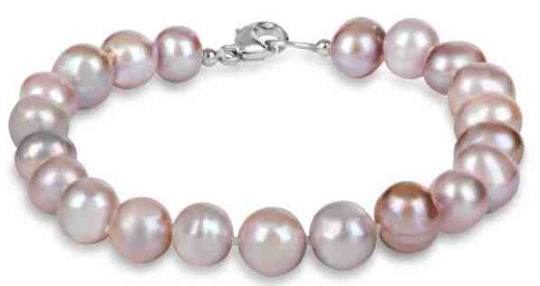 JwL Luxury Pearls Náramek z pravých růžových perel JL0361 + 2 měsíce na vrácení zboží