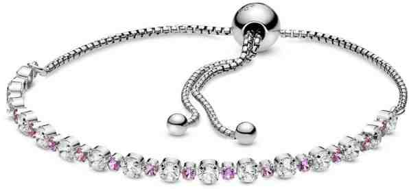 Pandora Třpytivý stříbrný náramek 598517C02 25 cm + 2 měsíce na vrácení zboží