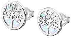 Lotus Silver Krásné stříbrné náušnice pro ženy Strom života LP1821-4/1 + 2 měsíce na vrácení zboží