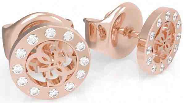 Guess Fashion pozlacené náušnice UBE79035 + 2 měsíce na vrácení zboží