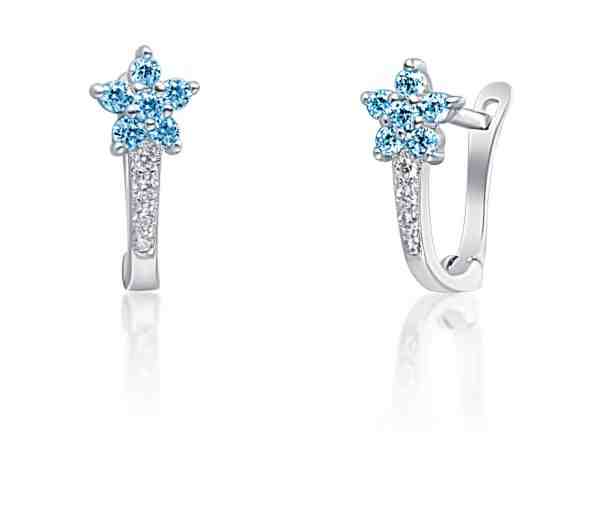 JVD Okouzlující stříbrné náušnice se zirkony SVLE0932XF6M200 + 2 měsíce na vrácení zboží