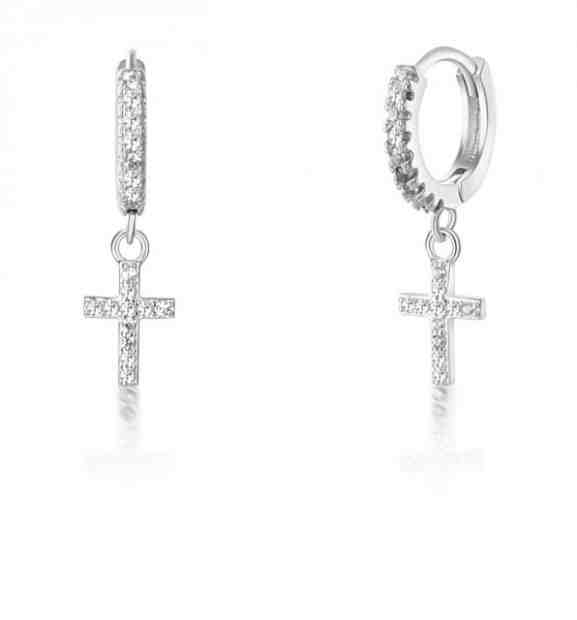 JVD Originální kruhové náušnice s přívěsky SVLE0935XF6BI00 + 2 měsíce na vrácení zboží