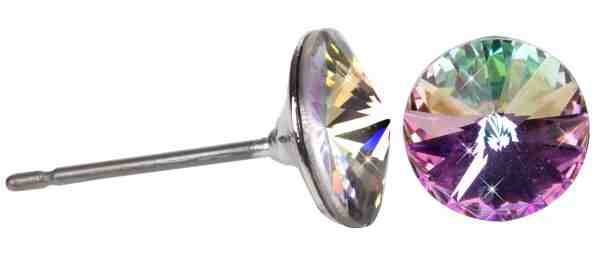 Levien Jemné peckové náušnice Rivoli Vitrail Light + 2 měsíce na vrácení zboží