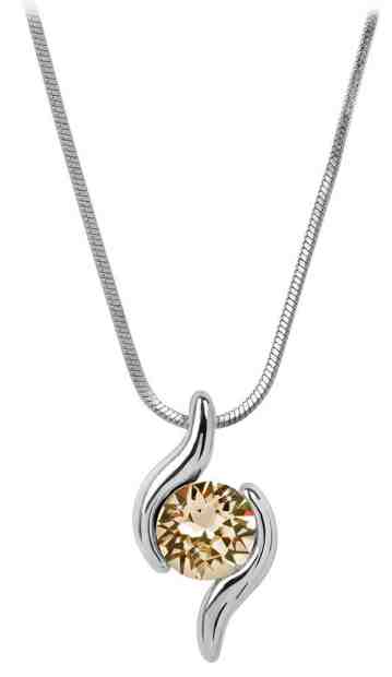 Levien Půvabný náhrdelník Chaton Wave Light Silk + 2 měsíce na vrácení zboží