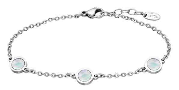 Lotus Style Půvabný ocelový náramek s perletí LS1907-2/1 + 2 měsíce na vrácení zboží