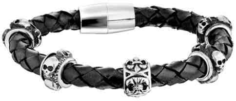 Police Pánský náramek Relic PJ25884BLB/01 19 cm + 2 měsíce na vrácení zboží