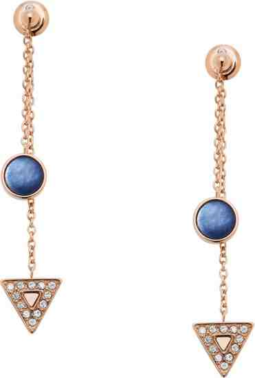 Fossil Nadčasové visací náušnice JF03010791 + 2 měsíce na vrácení zboží