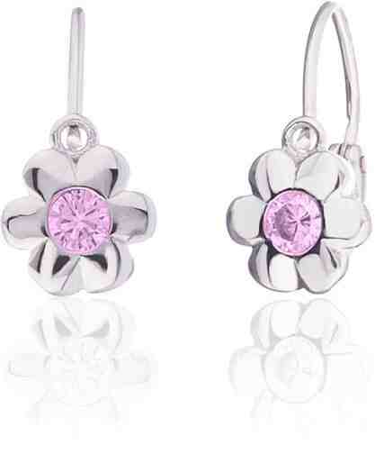 JVD Dětské stříbrné náušnice kytičky SVLE0225XD5R200 + 2 měsíce na vrácení zboží