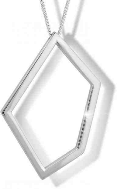 Modesi Stříbrný náhrdelník M46008 (řetízek, přívěsek) + 2 měsíce na vrácení zboží