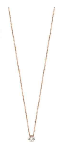 Esprit Růžově pozlacený stříbrný náhrdelník ESNL00791342 + 2 měsíce na vrácení zboží