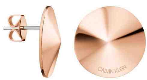 Calvin Klein Nadčasové bronzové náušnice Spinner KJBAPE100200 + 2 měsíce na vrácení zboží