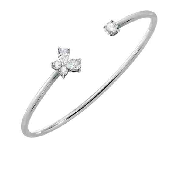 Morellato Elegantní pevný náramek se zirkony Scintille SAQF18 + 2 měsíce na vrácení zboží