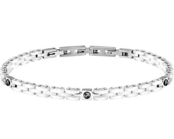 Morellato Moderní pánský náramek Ceramic SACU19 + 2 měsíce na vrácení zboží