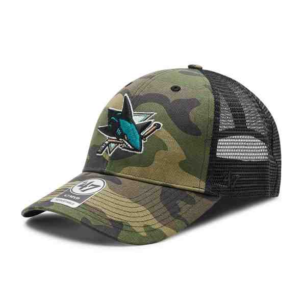 47 Brand Nhl San Jose Sharks Trucker H-CBRAN22GWP-CM