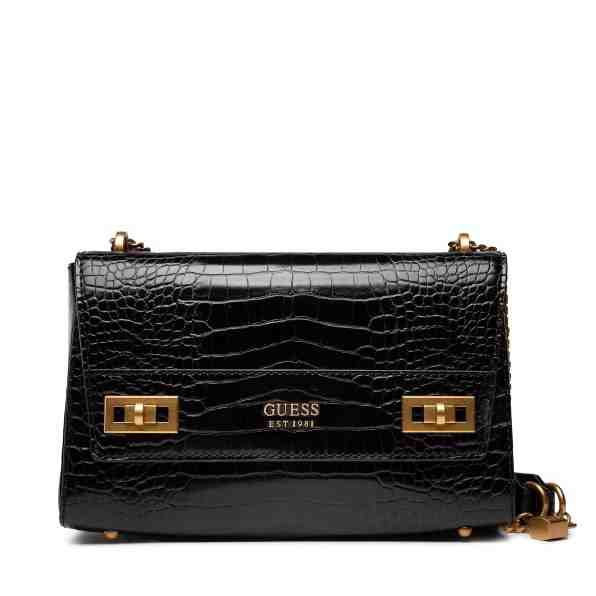 Guess Katey Croc Flap Shoulder Bag HWCB8494190