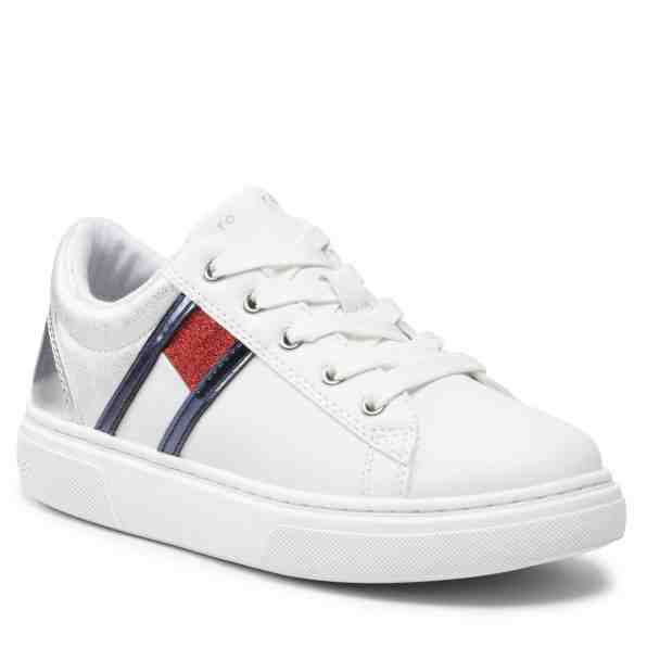 TOMMY HILFIGER Low Cut Lace-Up Sneaker T3A4-32156-1383 M