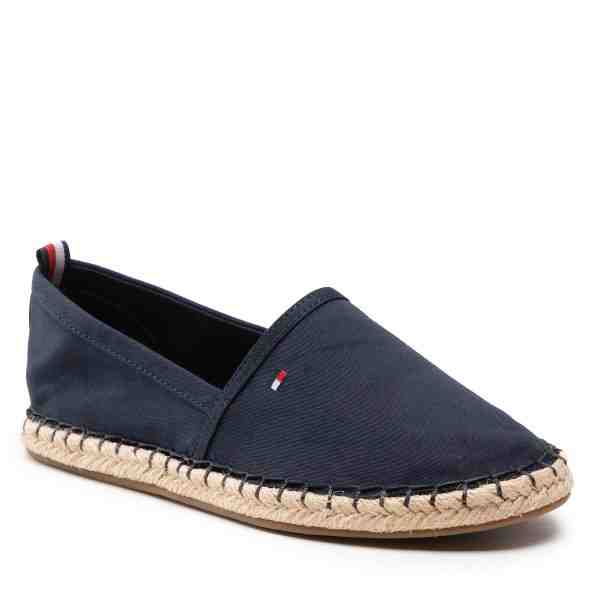 TOMMY HILFIGER Basic Tommy Flat Espadrille FW0FW06497