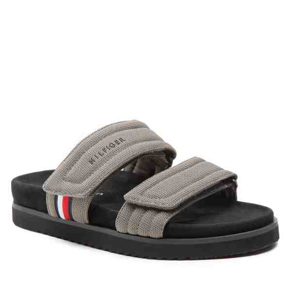 TOMMY HILFIGER Cleated Strappy Hilfiger Sandal FM0FM04147