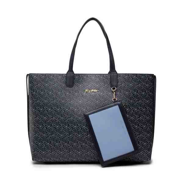 TOMMY HILFIGER Iconic Tommy Tote Monogram AW0AW12321