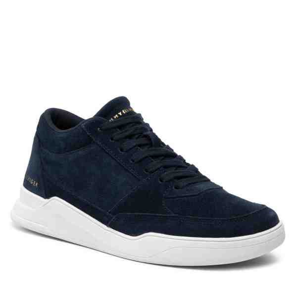 TOMMY HILFIGER Elevated Mid Cup Suede FM0FM04134