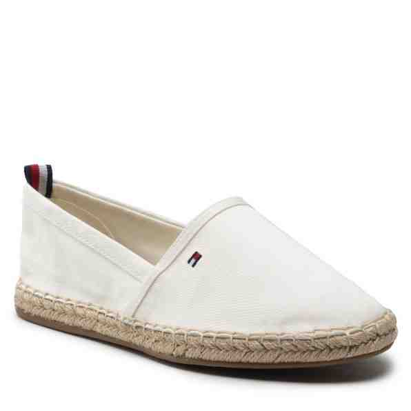 TOMMY HILFIGER Basic Tommy Flat Espadrille FW0FW06497