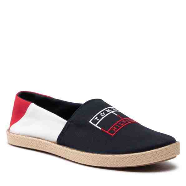 TOMMY HILFIGER Color Block Espadrille FM0FM04057