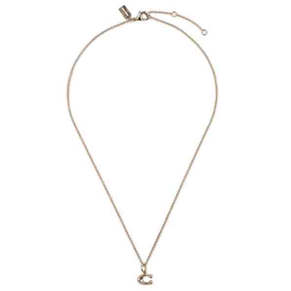 Coach C Str Chrm Ncklce CB442