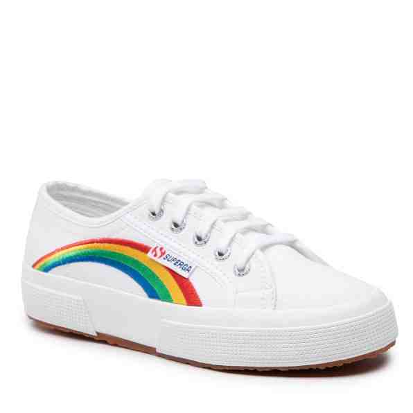 Superga 2750 Rainbow Embroidery S81281W