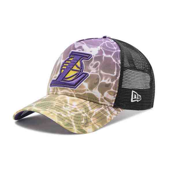 New Era LA Lakers Summer City A-Frame Trucker 60240455