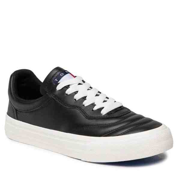Tommy Jeans Leather Soccer Vulc EM0EM01026