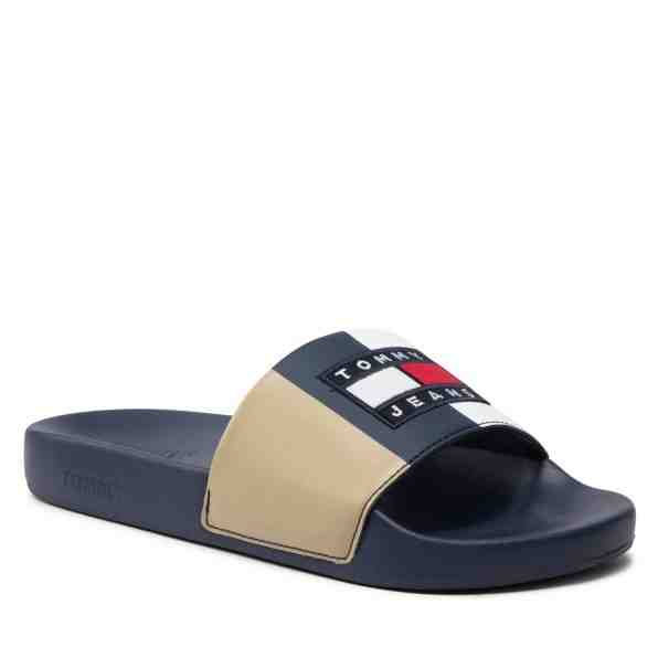 Tommy Jeans Block Archive Poolslide EM0EM01048