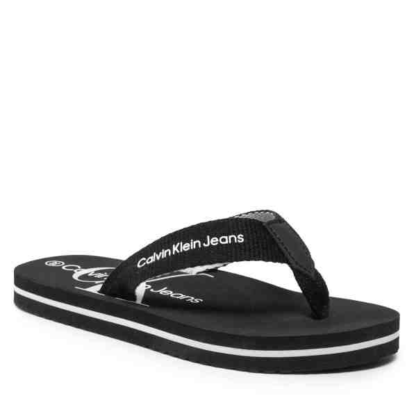 Calvin Klein Jeans Logo Print Flip Flop V3B8-80155-0058 M
