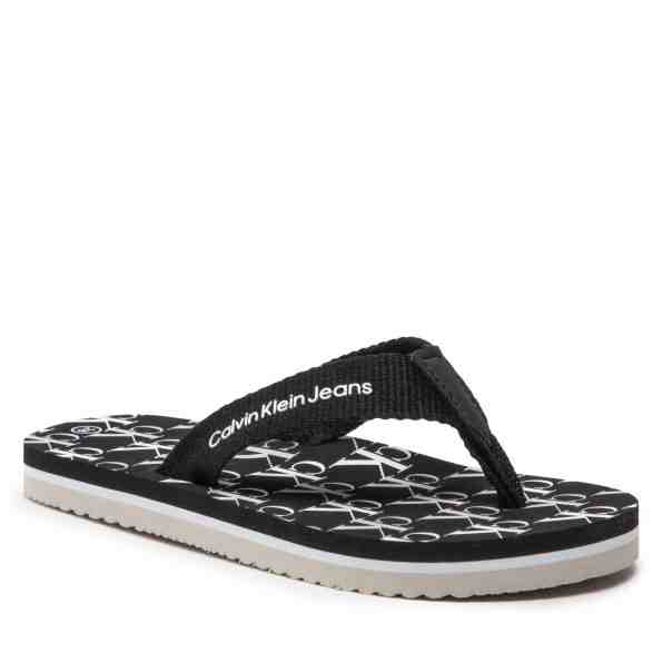 Calvin Klein Jeans Logo Print Flip Flop V3X8-80156-0058 M
