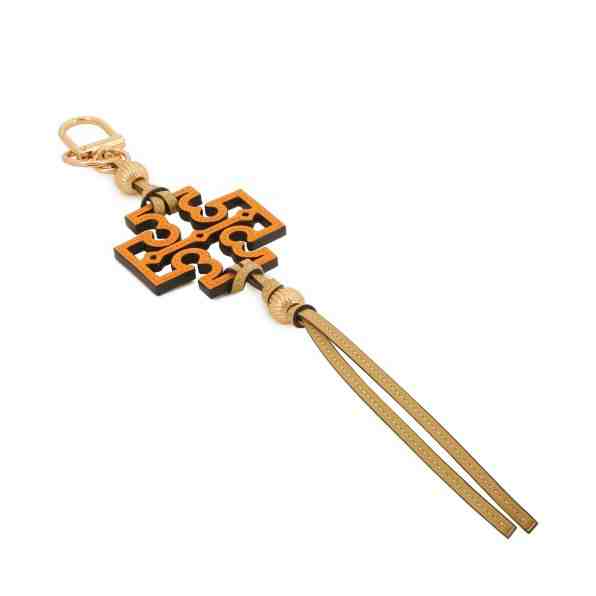 Tory Burch Leather Kira Tassel Key Fob 88187